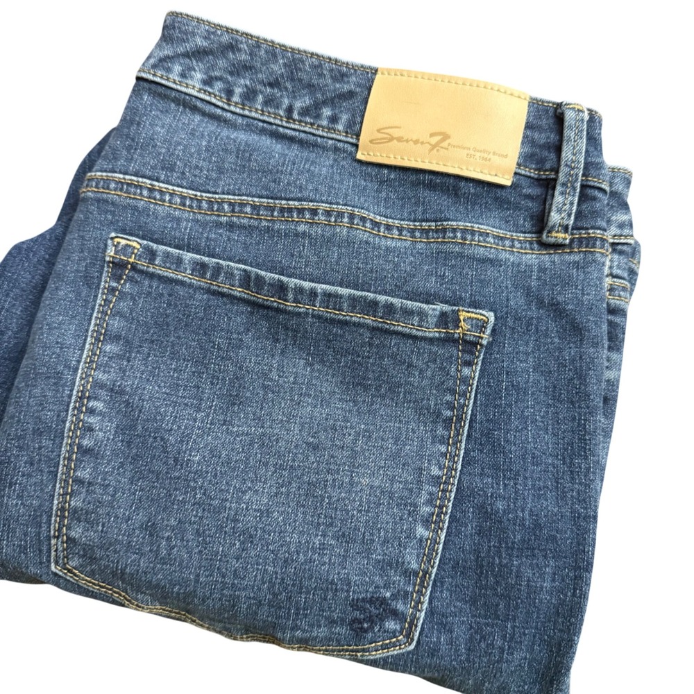 Seven7 Womens‎ Skinny Jeans Blue St James Wash Size 14 MY1901DE24